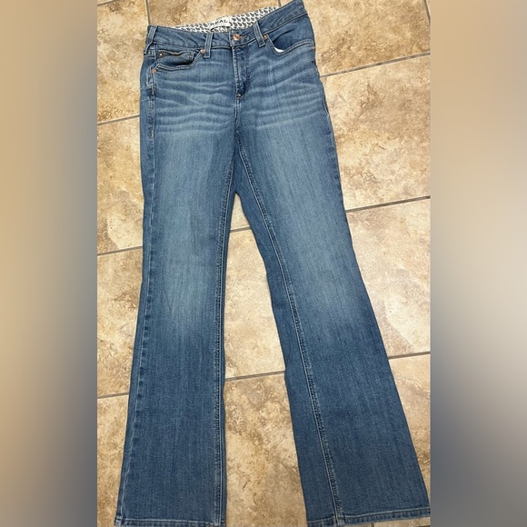 29R Ariat Women's Classic Blue Boot Cut Jeans - Picture 4 of 6